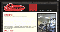 Desktop Screenshot of gymkennedy.com